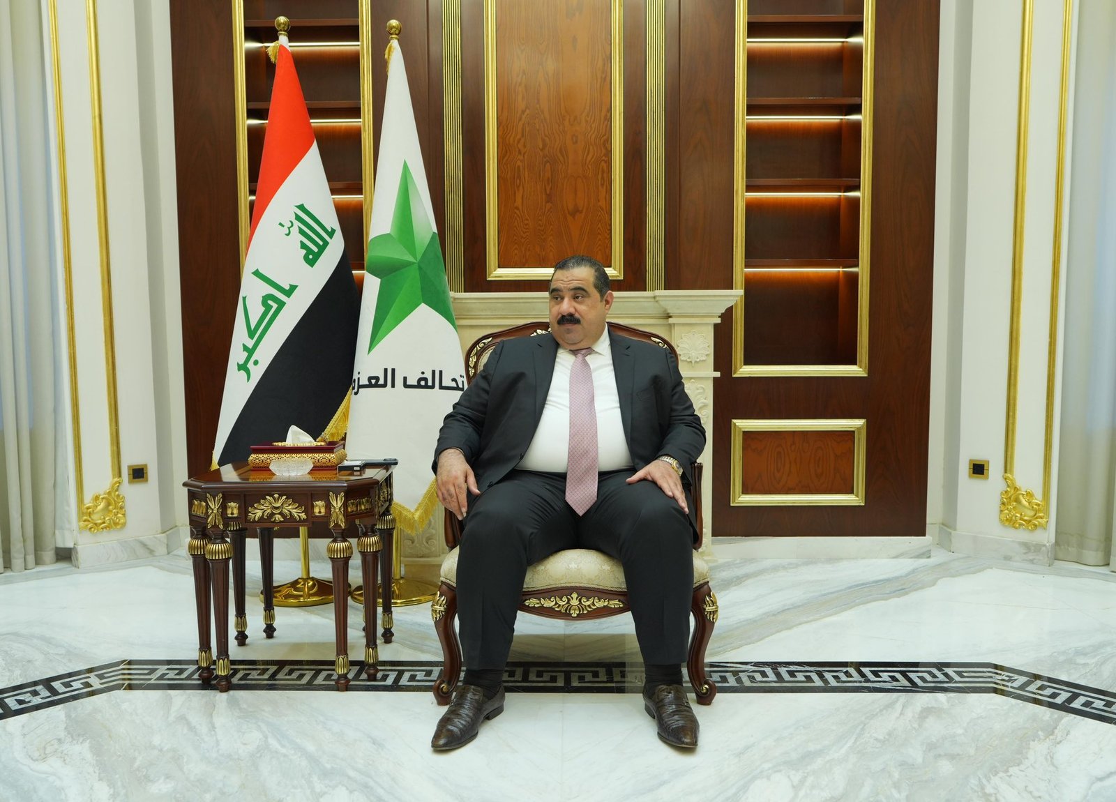 Al-Samarrai Holds Meeting with Al-Azm Alliance MPs and Leaders to Discuss Support for Government Formation